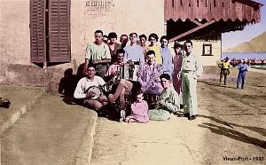 X ARCHIVE COUSINS MERS EL KEBIR MUSIQUE AU VIEUX PORT 1933